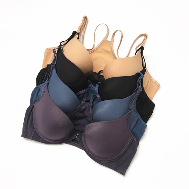 正品台湾前扣内衣光面运动文胸防滑肩工字美背y型尹朵尔6609胸罩