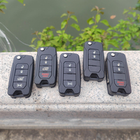 专用吉普自由侠JEEP指南者自由光汽车折叠遥控器钥匙替换新外壳子