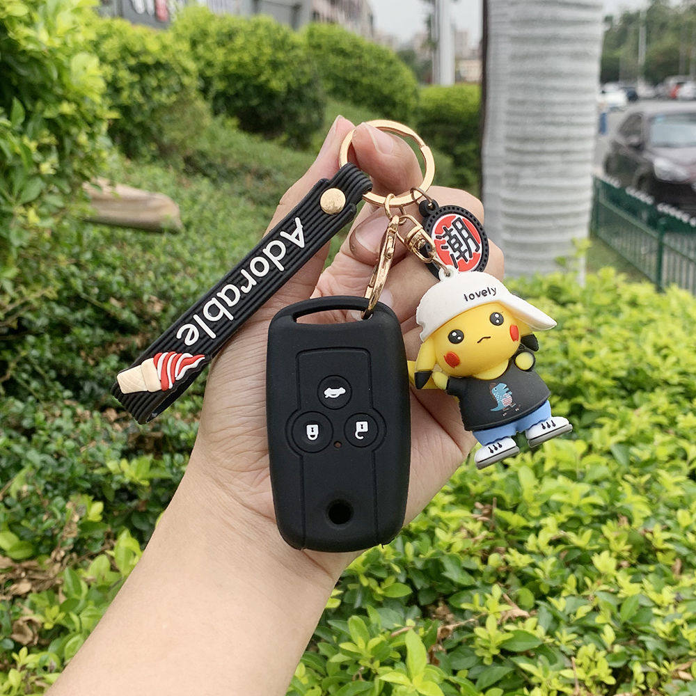 适用于本田九代思域8代雅阁奥德赛CRV思铂睿折叠遥控器钥匙保护套