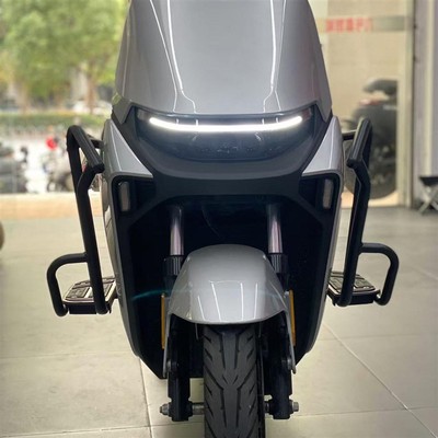适用九号电动车N385CM95+前置护杠加宽脚踏M395c系列改装配件