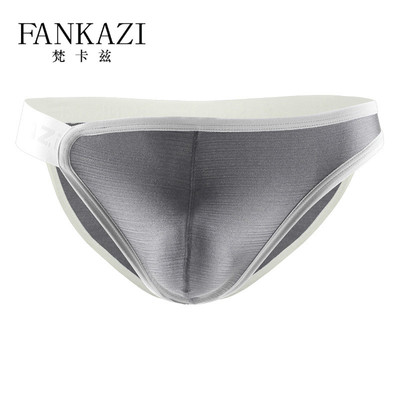 梵卡兹男士内裤弹性涤纶拉丝面料