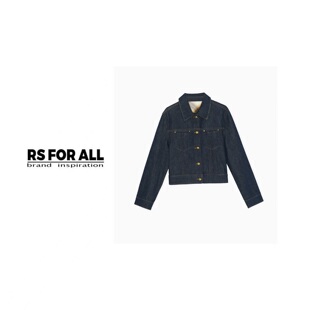 ALL 100%棉复古水洗翻领牛仔外套RSCF197 FOR