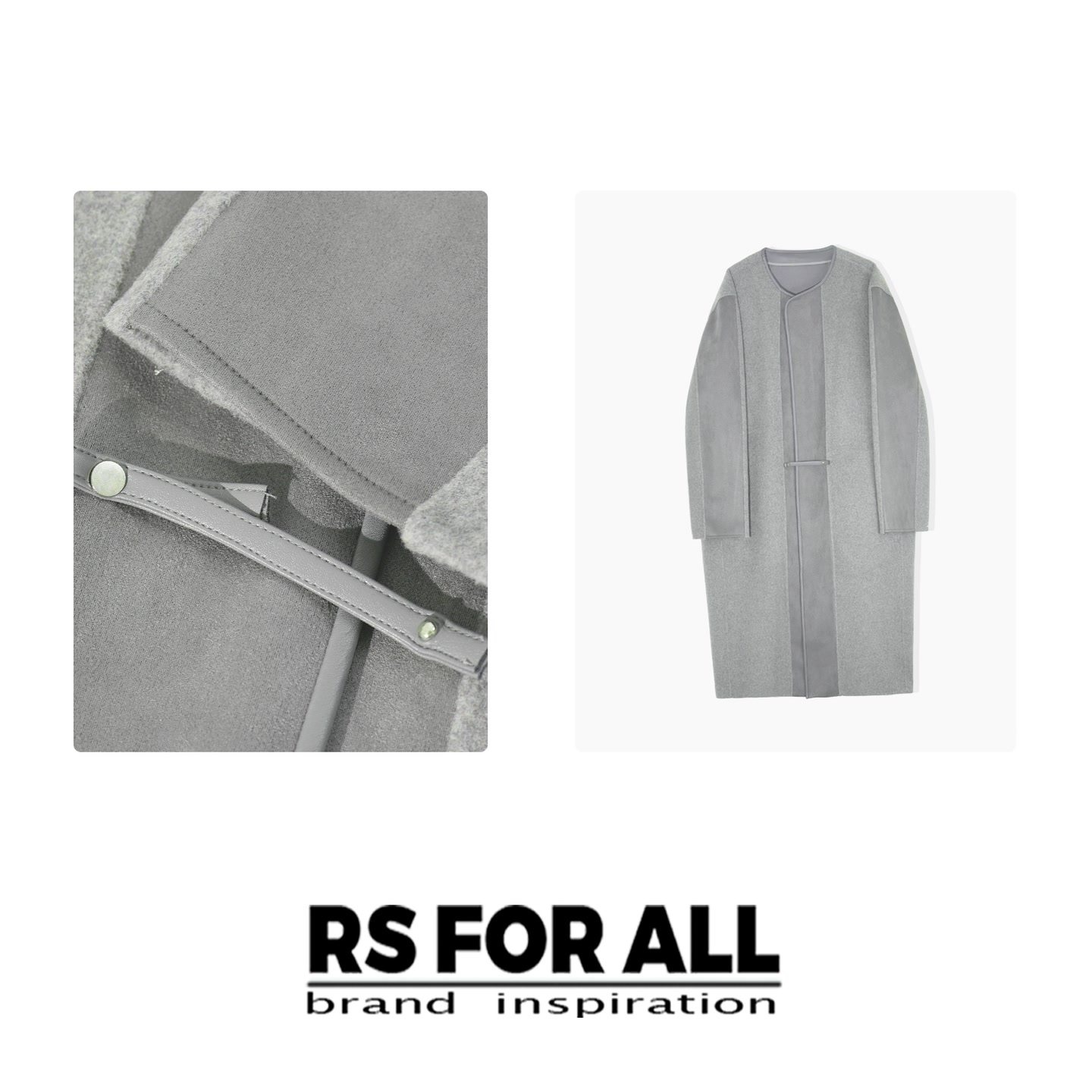 RS FOR ALL  羊毛羊毛呢外套