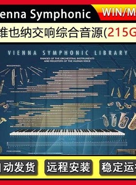 维也纳交响乐管弦乐全套音源Vienna Symphonic Library康泰克音色