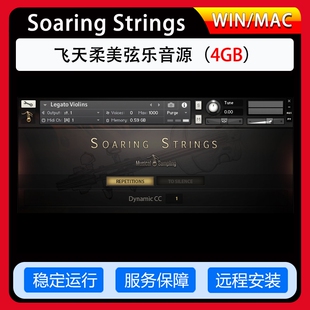 飞天弦乐音源Musical Sampling Soaring Strings 康泰克编曲音色