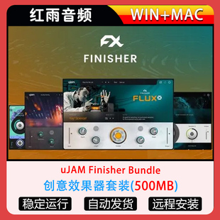 UJAM Finisher bundle 木吉他电吉他效果器插件套装 Win/Mac