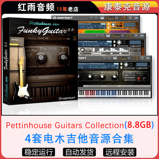 4套电木吉他音源合集Pettinhouse Guitars Collection  KONTAKT