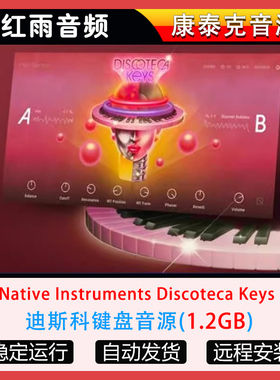 迪斯科键盘音源-NI Discoteca Keys康泰克音源