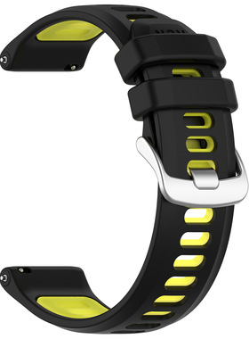 适用佳明Forerunner170手表带70 570双色硅胶265腕表255表带Venu4