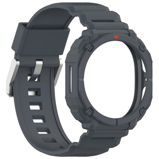 适用三星Galaxy Watch8手表带表壳一体连体 整套硅胶保护壳腕带44