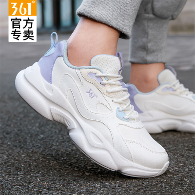361女鞋2025新款皮面防水休闲鞋