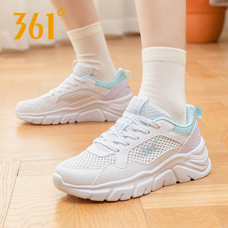 361°女子系带休闲鞋官方正品图片