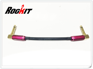 美国monster怪兽rock单块线效果器连接线发烧降噪镀金线质保一年