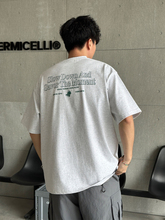 VMCL卡通龙口袋印花280克日系宽松短袖T恤男女情侣24SS vermicell