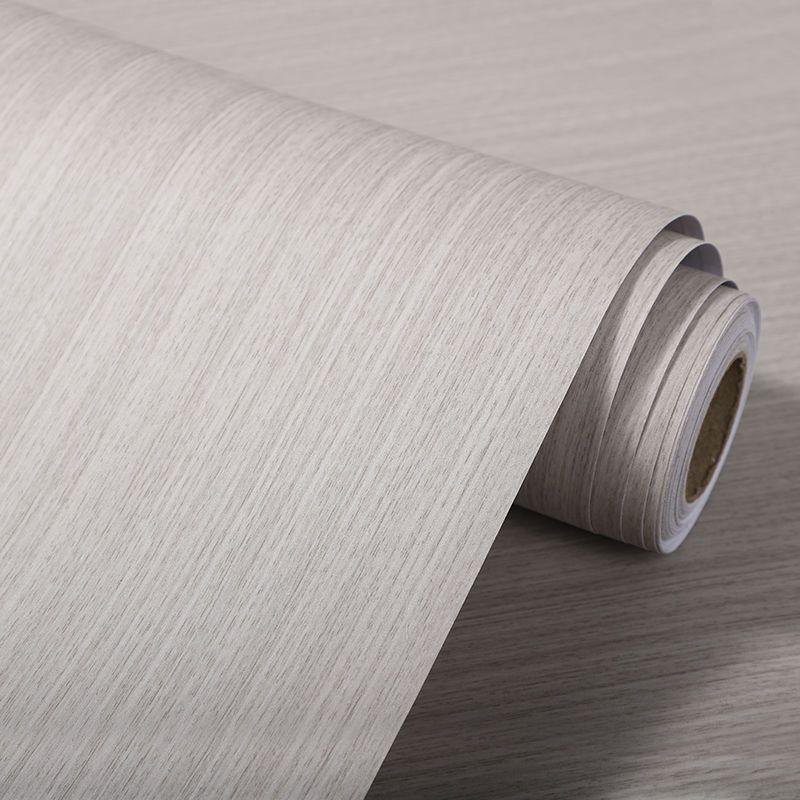 加厚灰色木纹实木家具翻新贴膜3d贴桌面背景墙自粘衣柜木纹贴纸