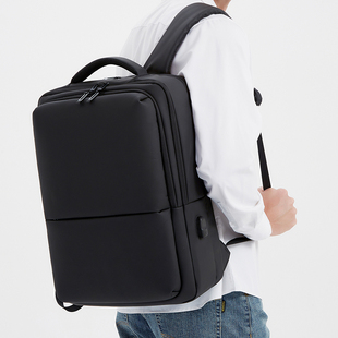 背包商务出差旅行李包大容量短途旅游电脑包多功能书包 双肩包男士