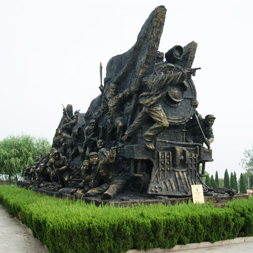 城市园林广场大型铜雕玻璃钢