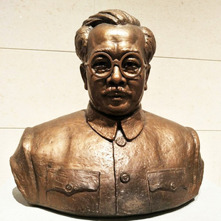 革命家任弼时工农红军领导名人胸像铸铜雕塑博物馆展览艺术摆件