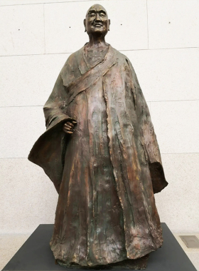 鉴真和尚大师唐朝僧人东渡玻璃钢