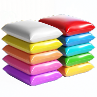 超轻粘土大包600克黏土白色橡皮泥儿童无毒彩泥幼儿园手工diy材料