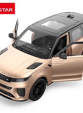 rastar星辉遥控车模路虎揽胜运动SV越野车USB充电玩具礼物1:14