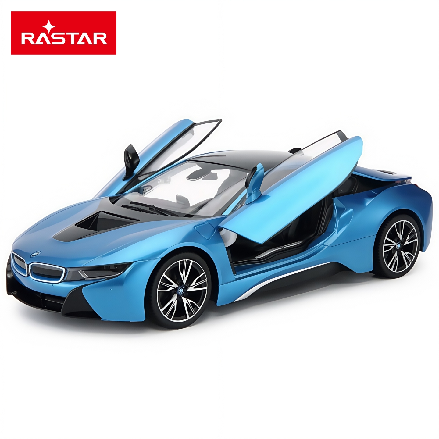 遥控开门宝马I8车模USB充电玩具