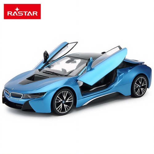 遥控开门宝马I8车模USB充电玩具