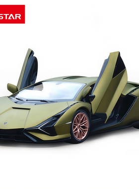 rastar星辉遥控车模兰博基尼SIANFKP37跑车USB充电玩具礼物1:14