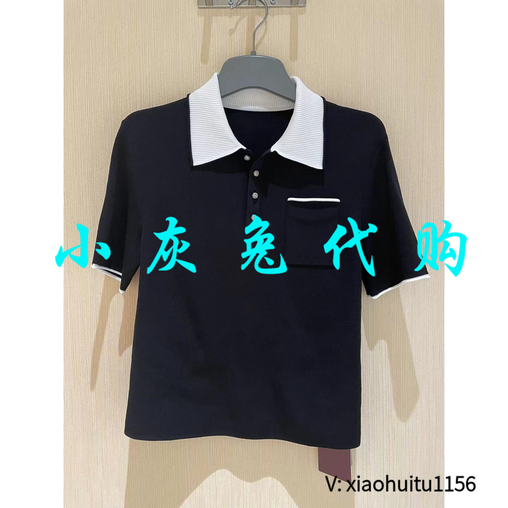 小灰兔正品代购针织T恤衫
