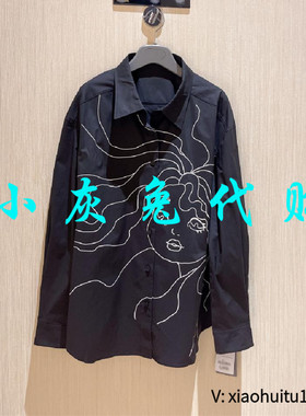 4折特卖 小灰兔专柜正品代购 印花男友衬衫5300733-11031AG-001