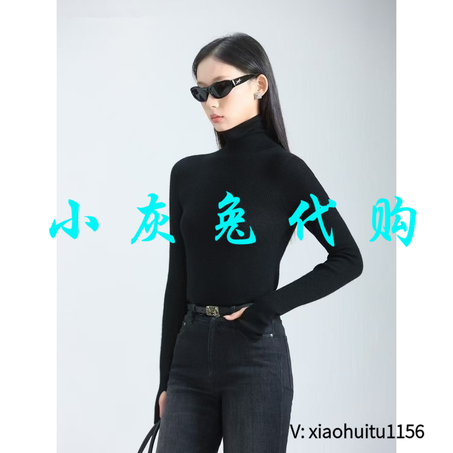 3折特卖小灰兔专柜正品代购指环扣毛衣5399751-4T16611-033