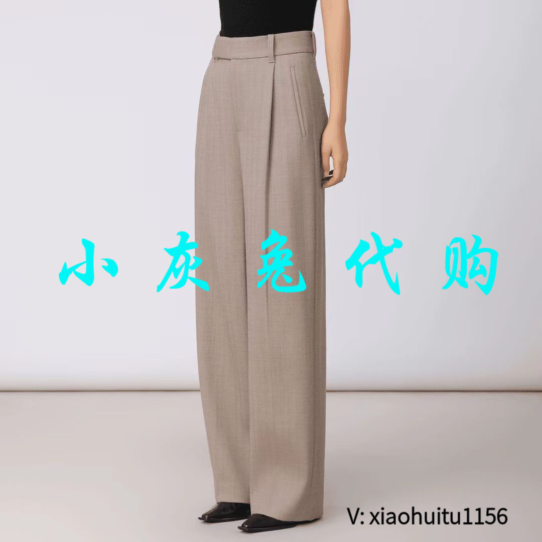 小灰兔专柜正品代购2026秋冬款微弹磨毛西装裤1100501-328521-001