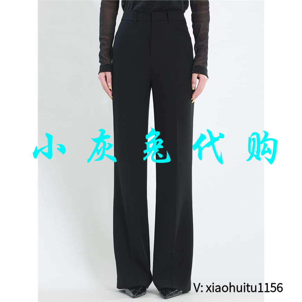 小灰兔专柜正品代购2026秋季新款高腰黑色西装裤休闲长裤110030