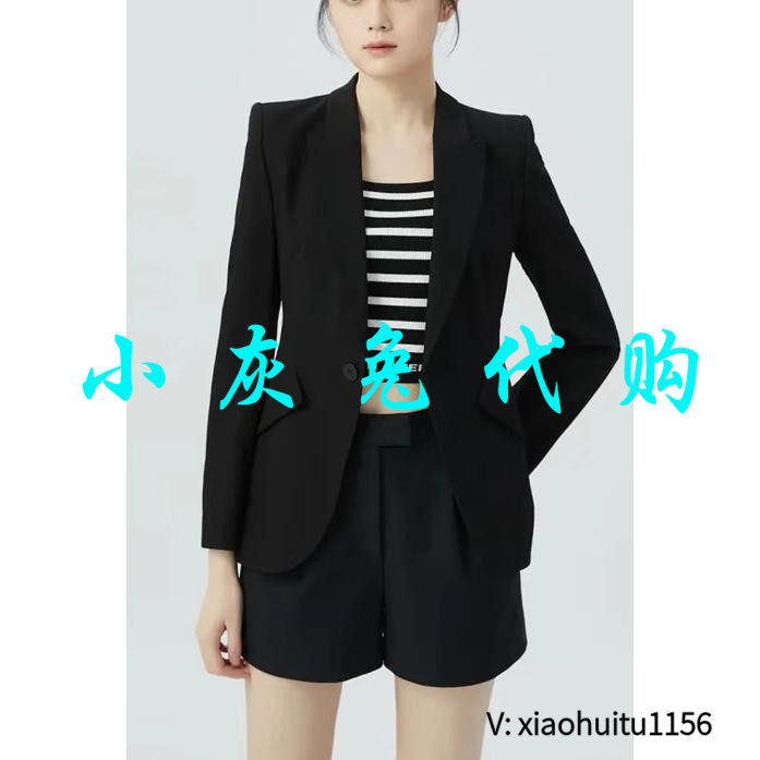 小灰兔正品代购西装一粒扣外套