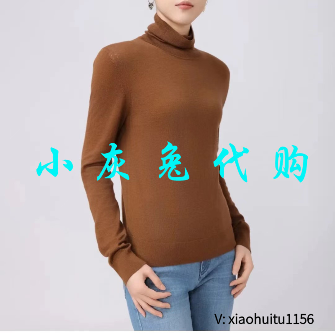 4折特卖 小灰兔专柜正品代购秋 高领基础款纯色打底毛衣5399777