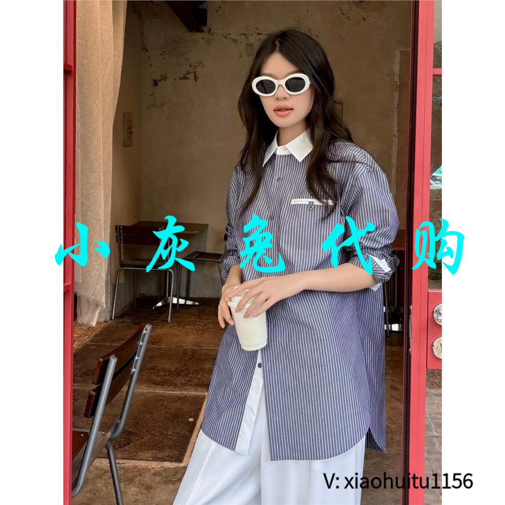 小灰兔正品代购条纹衬衫530177