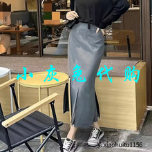 小灰兔专柜正品代购2025秋冬半身裙包臀裙1200232-4208512-001