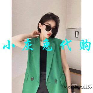 小灰兔专柜正品代购2026款扩版西装马甲外套1400578-4247349-001