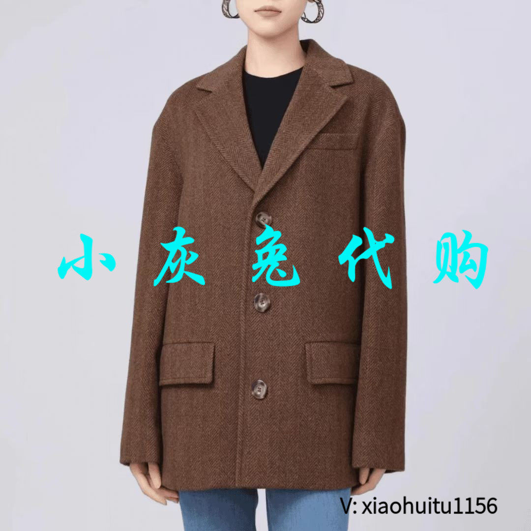 小灰兔专柜正品代购2026秋冬毛呢西装外套 5400914-4244343-001