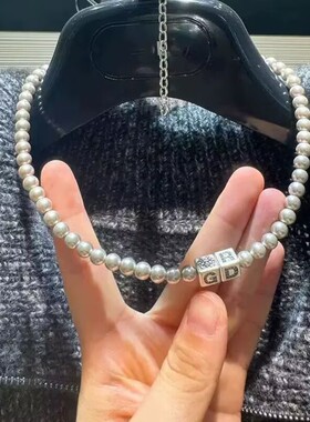 小灰兔专柜正品代购珍珠白色衣服配饰项链190005-9Y03341
