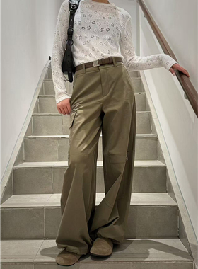 小灰兔专柜正品代购2026春装新款休闲裤工装裤510057-1234649