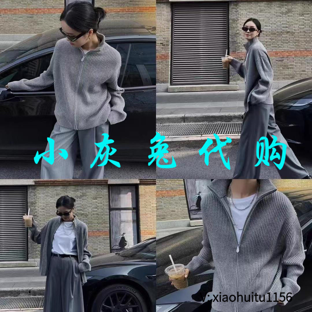 3折特卖小灰兔专柜正品代购秋冬宽松针织外套5499223-7T01031-003