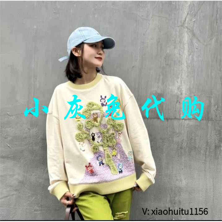 A家小灰兔正品代购卫衣刺绣