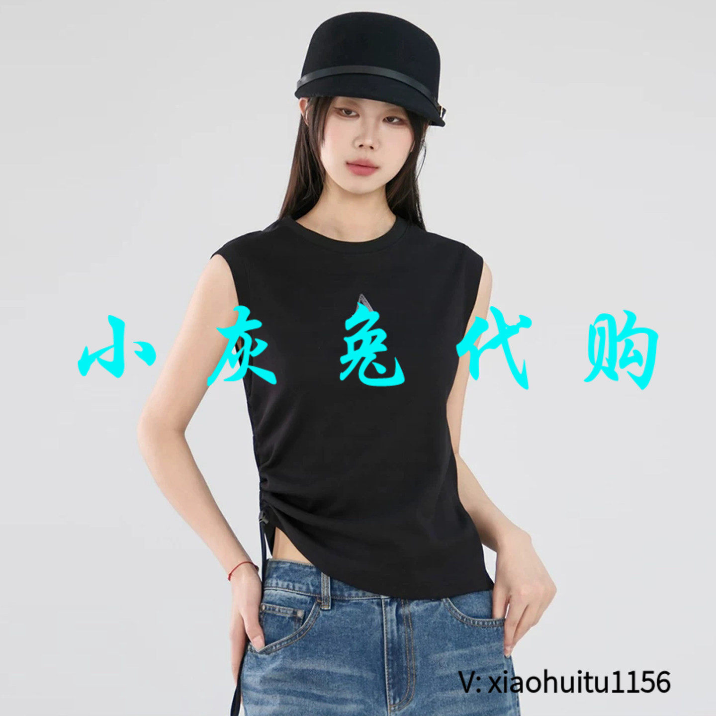 小灰兔专柜正品代购背心T恤