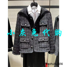 小灰兔专柜正品代购2025款圆领小香风短外套1400642-4A44011-001