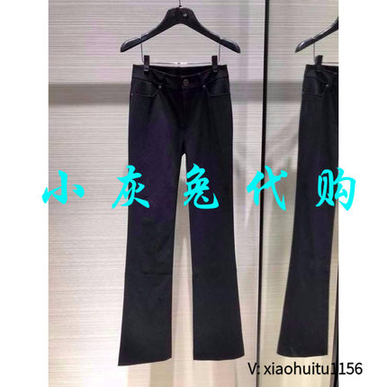 小灰兔专柜正品代购2026春经典面料直筒休闲裤1100112-330511-001