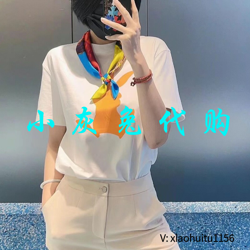 小灰兔正品代购印花短袖T恤