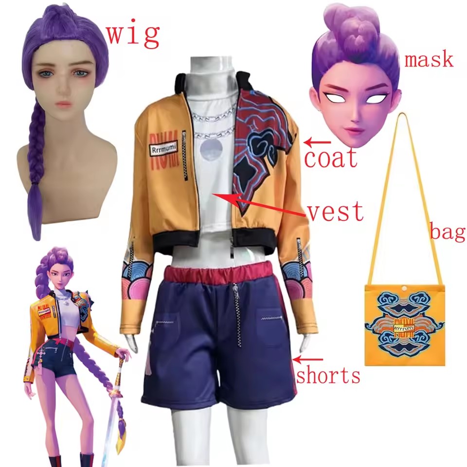 KpopDemonHuntersRumi女童装