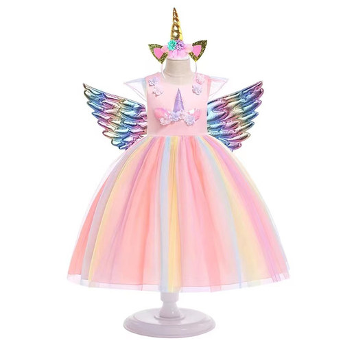 女童连衣裙洋气春夏小马宝莉童装