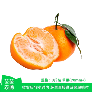 【芭芭农场】耙耙柑3斤70mm+